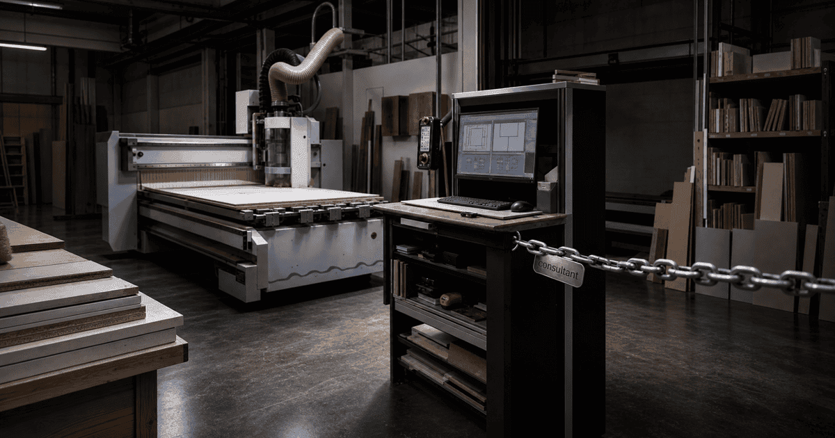 Why Cabinet Shops Get Stuck Depending on Consultants